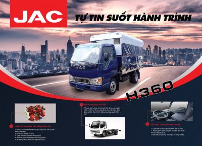 XE TẢI JAC H360 3T6