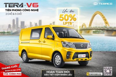 TẢI VAN TERA-V6 - TIÊN PHONG CÔNG NGHỆ