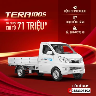 CÙNG TERACO CHỞ TẾT VỀ NHÀ - LÌ XÌ ĐẦU XUÂN - NHẬN NGAY 3 TRIỆU ĐỒNG KHI MUA TẢI NHẸ MÁY XĂNG TERACO