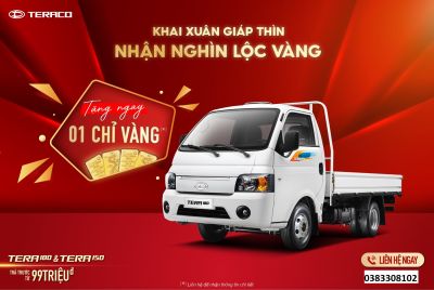 TẶNG NGAY 01 CHỈ VÀNG KHI MUA BỘ ĐÔI TERA180 &amp; TERA150 KHAI XUÂN GIÁP THÌN - NHẬN NGHÌN LỘC VÀNG