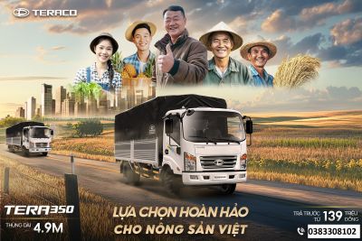 TERA350 - LỰA CHỌN HOÀN HẢO CHO NÔNG SẢN VIỆT NAM