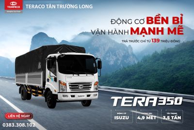 TERA350 - ĐỘNG CƠ BỀN BỈ - VẬN HÀNH MẠNH MẼ