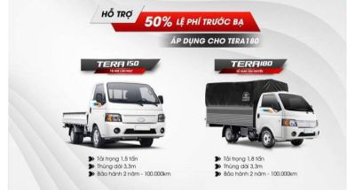 TERA180 CHIẾN BINH TẢI NHẸ - LINH HOẠT TRÊN MỌI CUNG ĐƯỜNG - TRẢ TRƯỚC CHỈ TỪ 99 TRIỆU