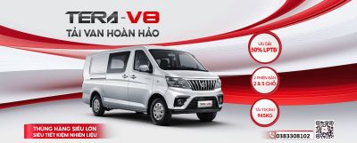 TERA-V8 – TẢI VAN HOÀN HẢO - THÙNG HÀNG SIÊU LỚN – SIÊU TIẾT KIỆM NHIÊN LIỆU